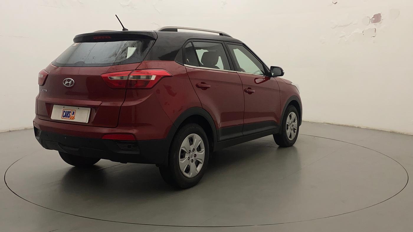 2018 Hyundai Creta E PLUS 1.6 PETROL, Petrol, Manual, 94,394 km, Right Back Diagonal