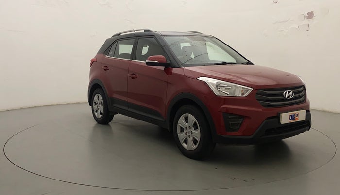2018 Hyundai Creta E PLUS 1.6 PETROL, Petrol, Manual, 94,394 km, Right Front Diagonal