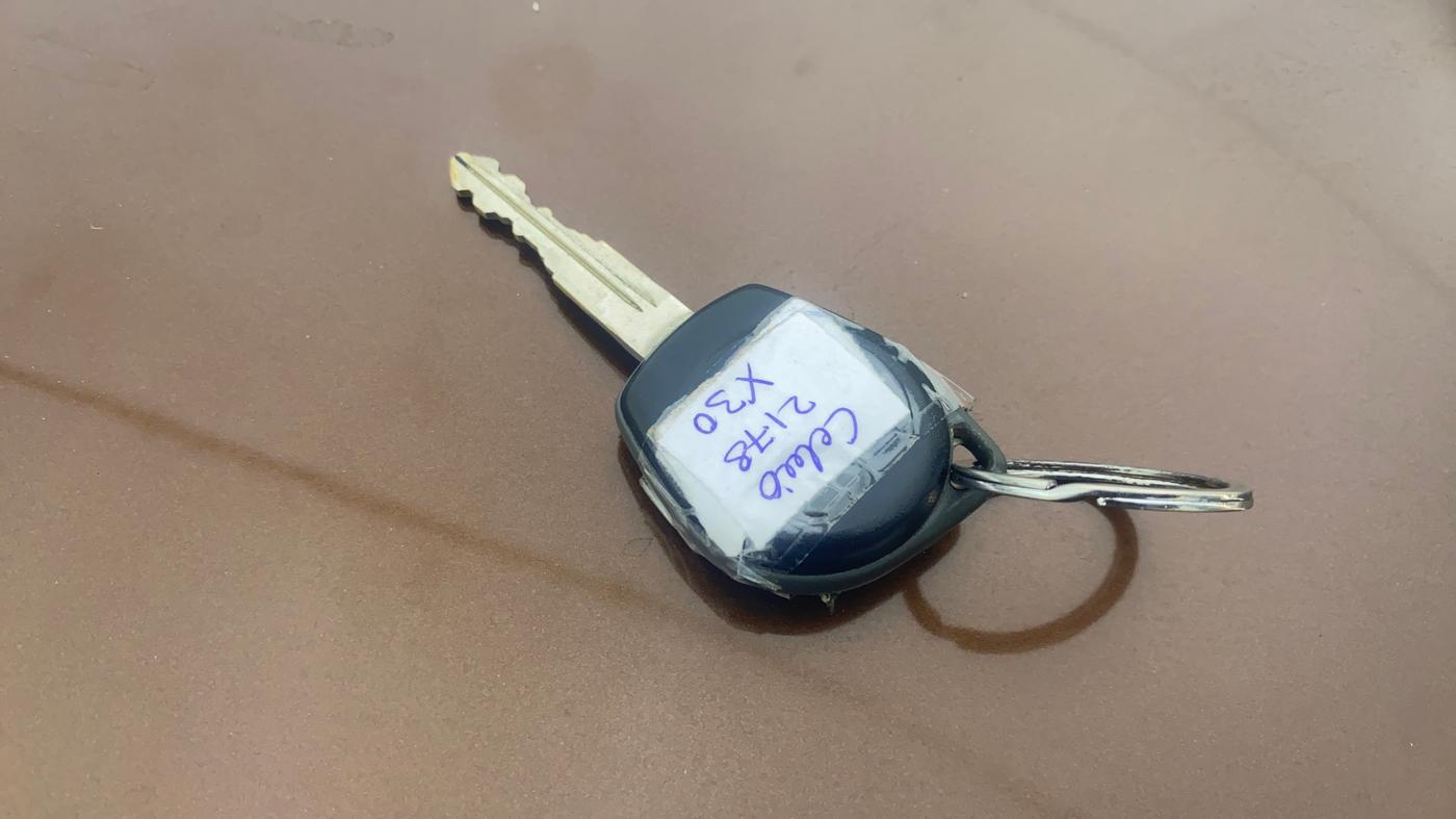 2018 Maruti Celerio X ZXI, Petrol, Manual, 37,053 km, Key Close Up