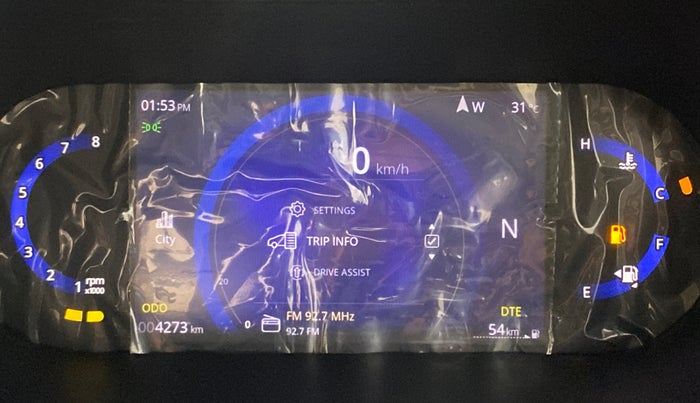 2024 Tata NEXON CREATIVE PLUS 1.2 REVOTRON 6 AMT DT, Petrol, Automatic, 4,273 km, Odometer Image