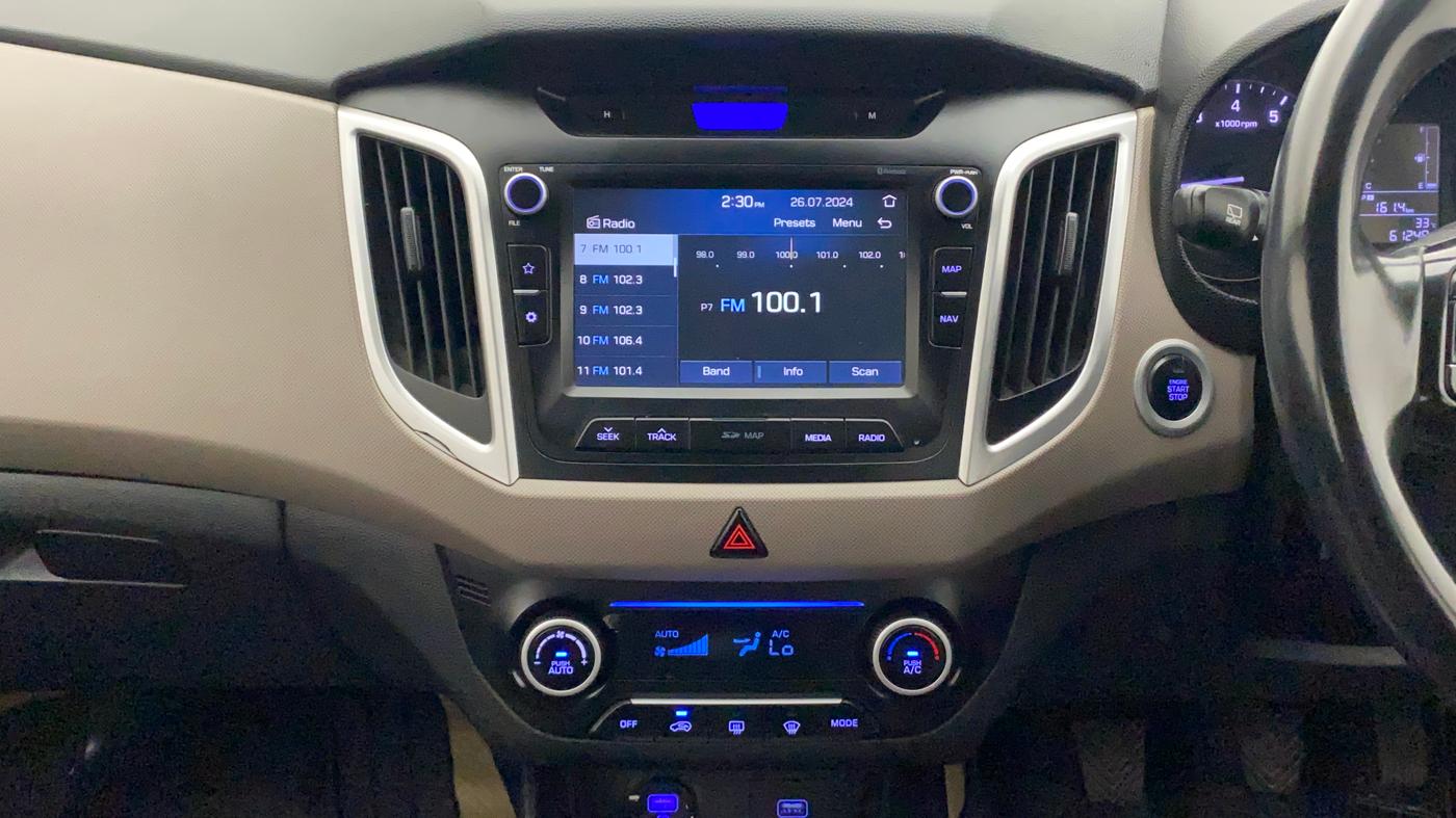 2018 Hyundai Creta SX 1.6 PETROL, Petrol, Manual, 61,248 km, Air Conditioner