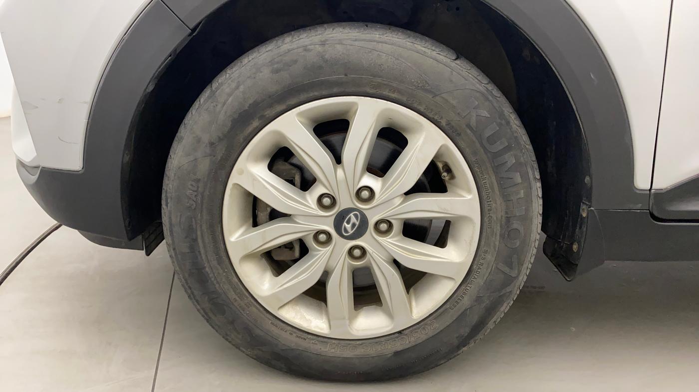 2018 Hyundai Creta SX 1.6 PETROL, Petrol, Manual, 61,248 km, Left Front Wheel
