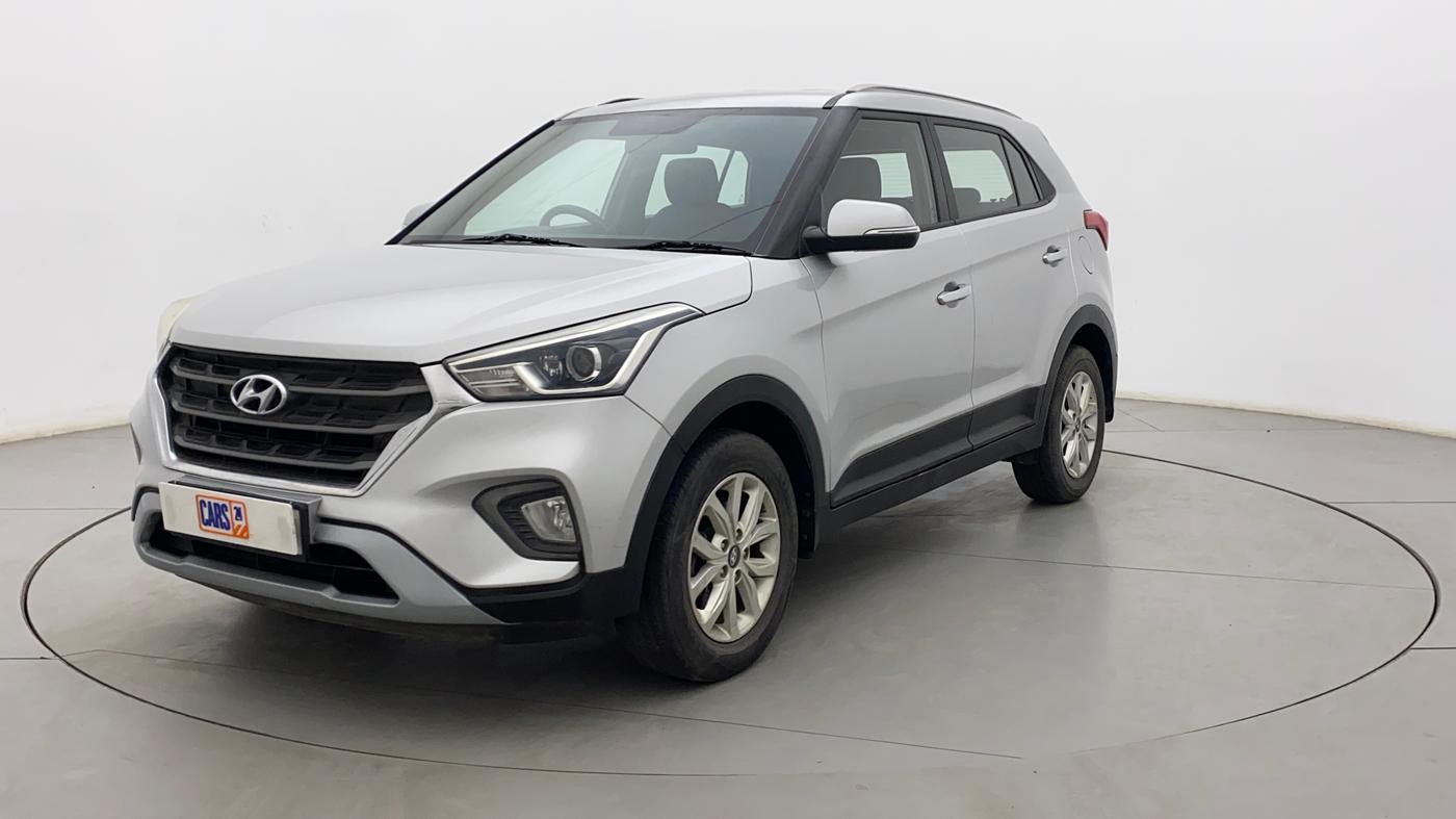 2018 Hyundai Creta SX 1.6 PETROL, Petrol, Manual, 61,248 km, Left Front Diagonal