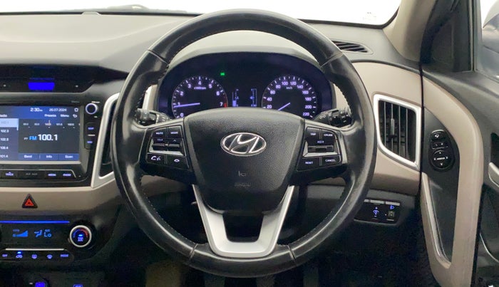 2018 Hyundai Creta SX 1.6 PETROL, Petrol, Manual, 61,248 km, Steering Wheel Close Up