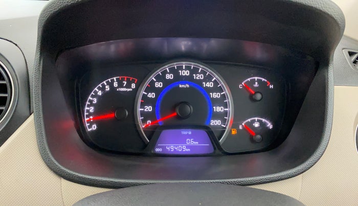 2015 Hyundai Grand i10 SPORTZ 1.2 KAPPA VTVT, Petrol, Manual, 49,408 km, Odometer Image