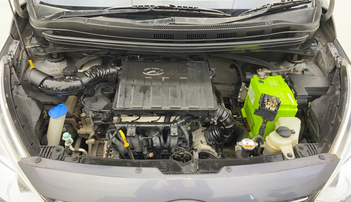 2015 Hyundai Grand i10 SPORTZ 1.2 KAPPA VTVT, Petrol, Manual, 49,408 km, Engine View