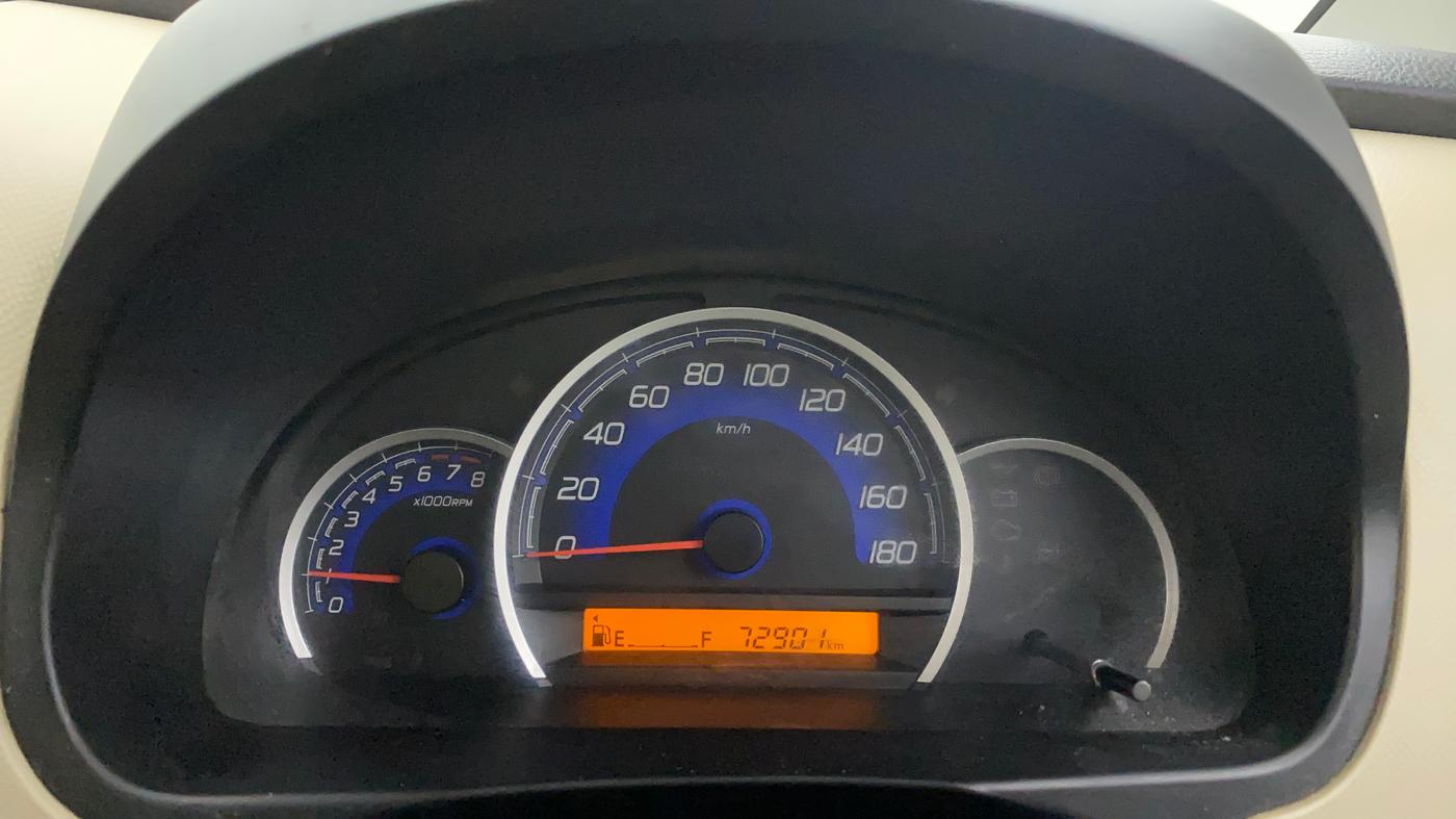 2017 Maruti Wagon R 1.0 VXI, Petrol, Manual, 72,899 km, Odometer Image
