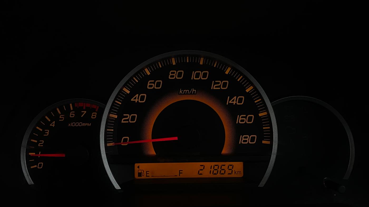 2016 Maruti Wagon R 1.0 VXI, Petrol, Manual, 21,931 km, Odometer Image