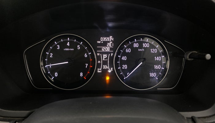 2021 Honda Amaze 1.2L I-VTEC VX CVT, Petrol, Automatic, 35,934 km, Odometer Image