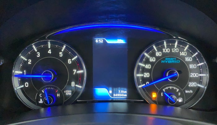 2020 Maruti Ciaz DELTA 1.5 SHVS MT PETROL, Petrol, Manual, 34,904 km, Odometer Image