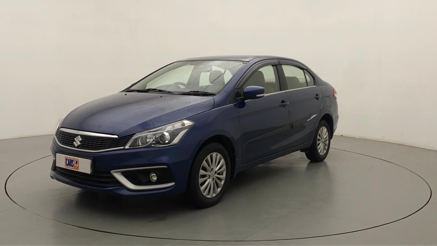 2021 Maruti Ciaz DELTA AT 1.5 SHVS PETROL, Petrol, Automatic, 17,344 km, Left Front Diagonal
