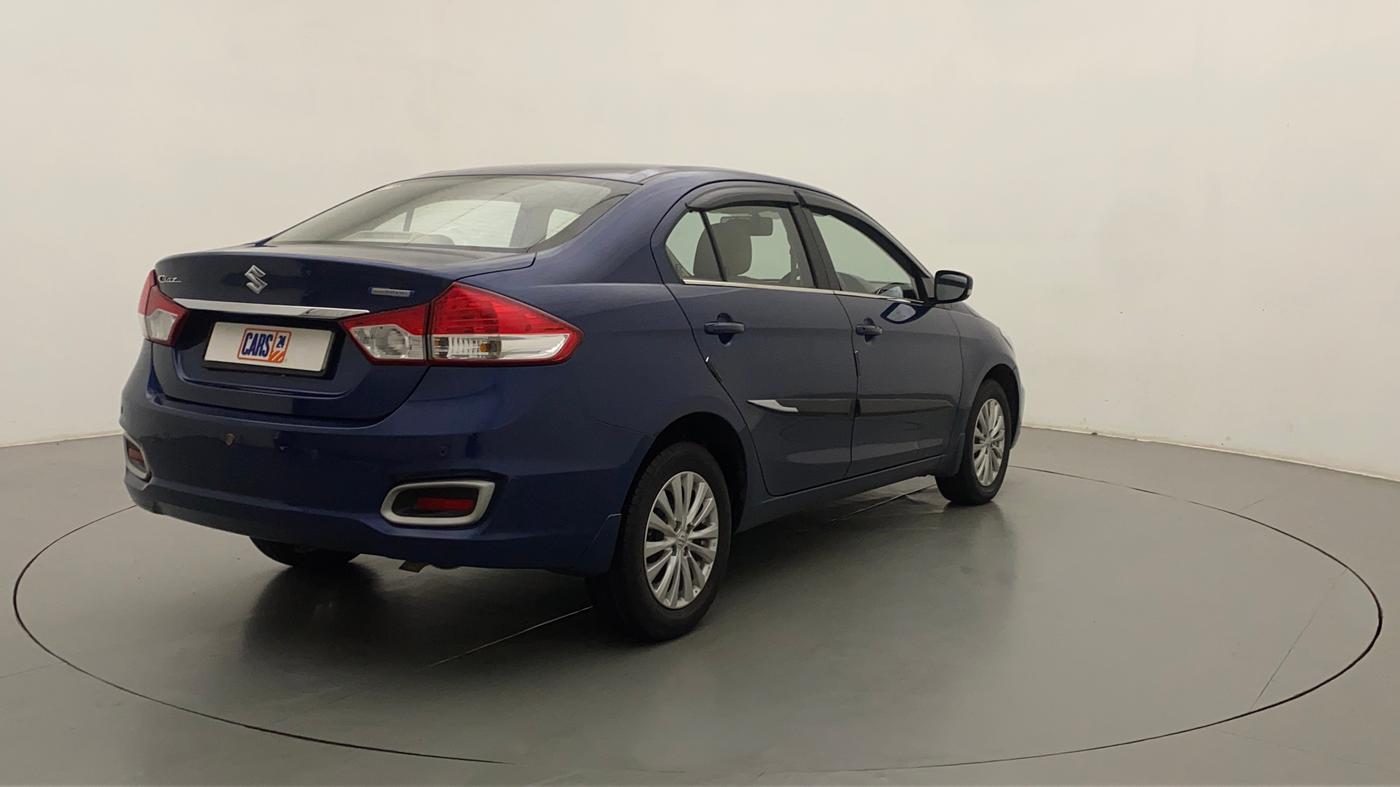 2021 Maruti Ciaz DELTA AT 1.5 SHVS PETROL, Petrol, Automatic, 17,344 km, Right Back Diagonal