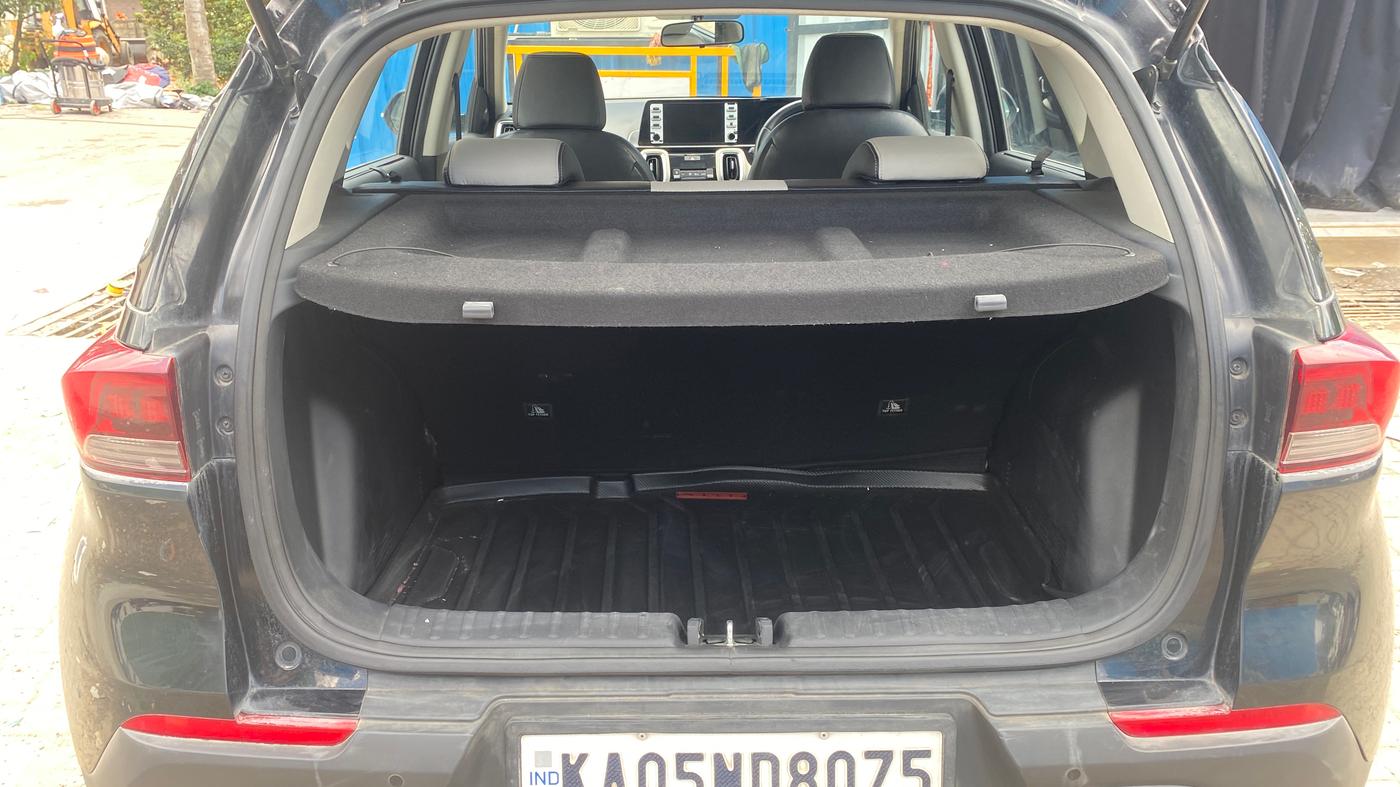 2022 KIA SONET HTX ANNIVERSARY EDITION 1.0 IMT, Petrol, Manual, 36,314 km, Boot Inside