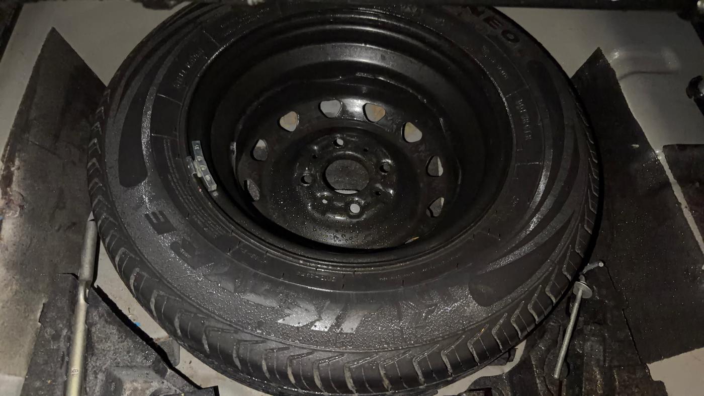 2022 Tata TIGOR XZ PLUS CNG, CNG, Manual, 35,100 km, Spare Tyre