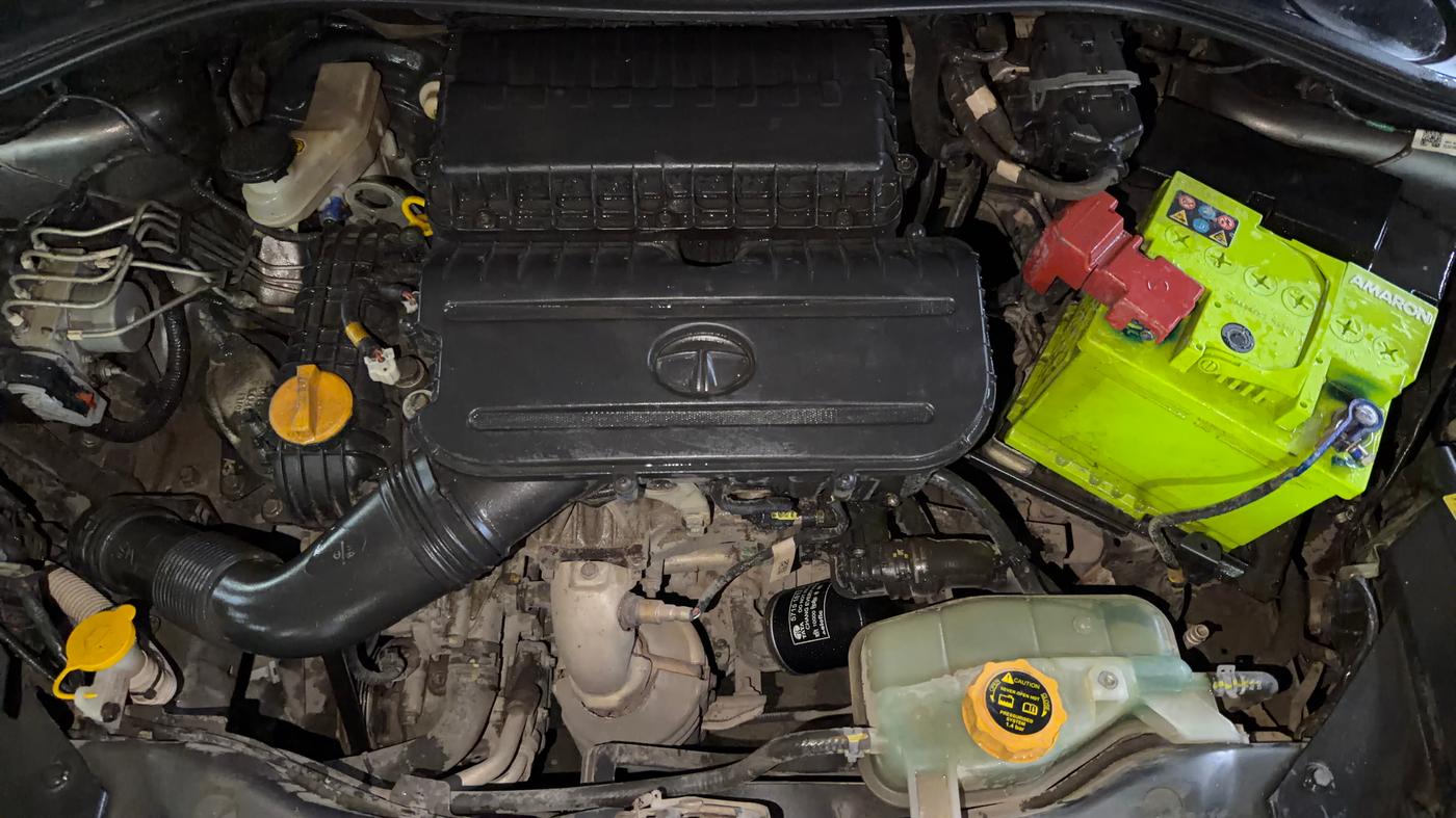 2022 Tata TIGOR XZ PLUS CNG, CNG, Manual, 35,100 km, Engine View