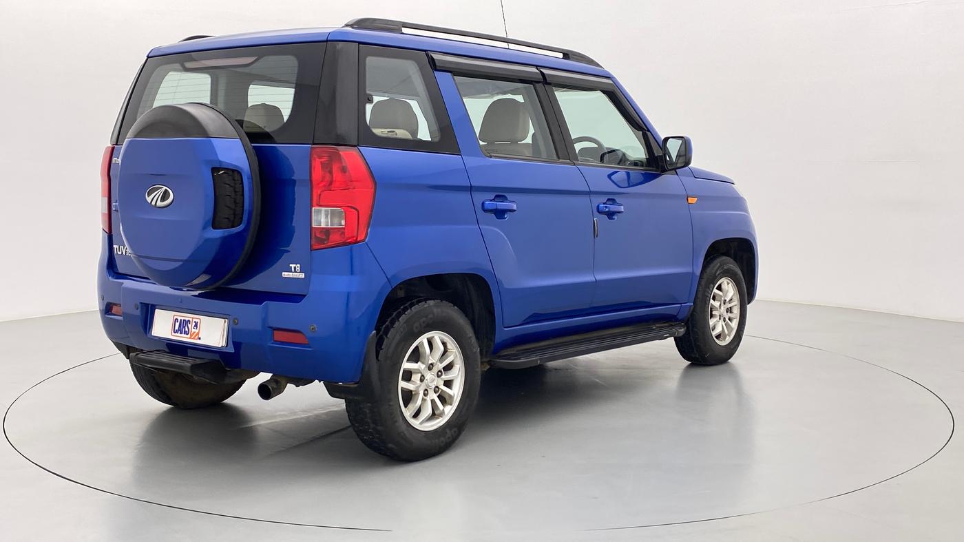 2015 Mahindra TUV300 T8 AT, Diesel, Automatic, 50,642 km, Right Back Diagonal