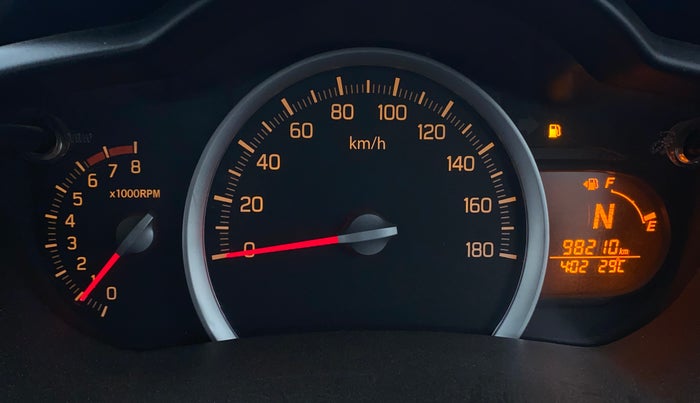 2017 Maruti Celerio VXI AMT, Petrol, Automatic, 98,200 km, Odometer Image