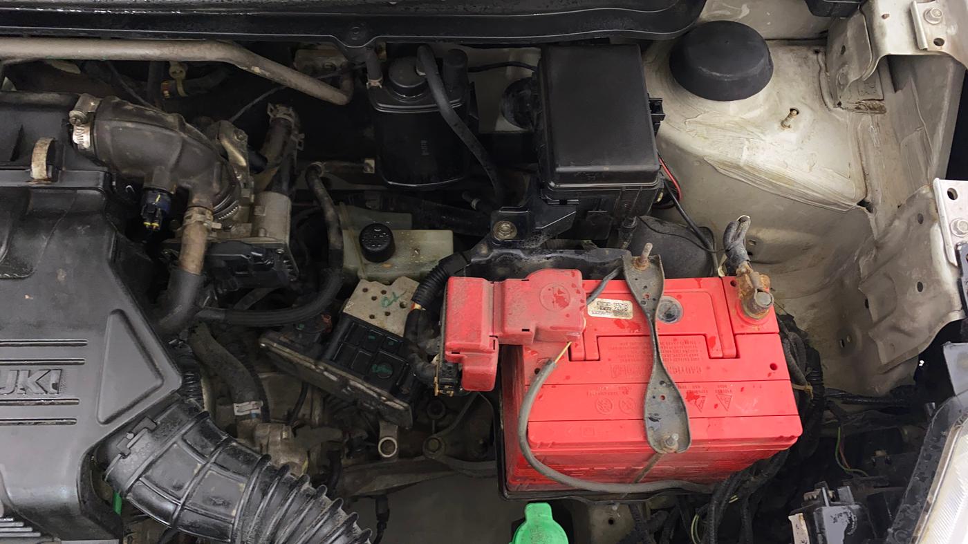 2017 Maruti Celerio VXI AMT, Petrol, Automatic, 98,251 km, Engine View - Left