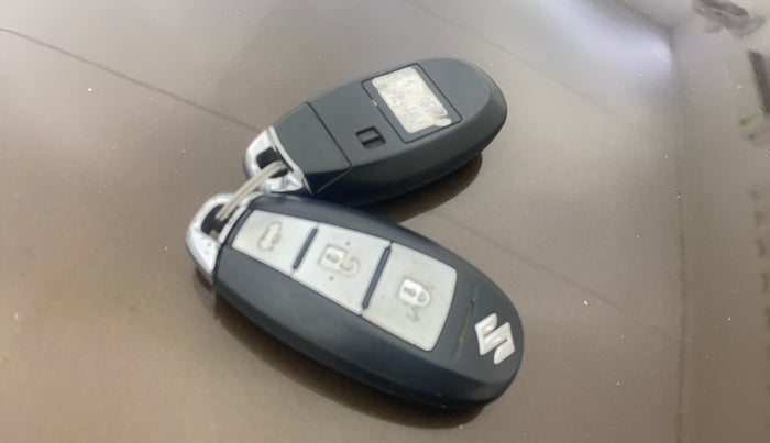 2018 Maruti Ciaz ZETA 1.4  AT PETROL, Petrol, Automatic, 40,661 km, Key Close Up