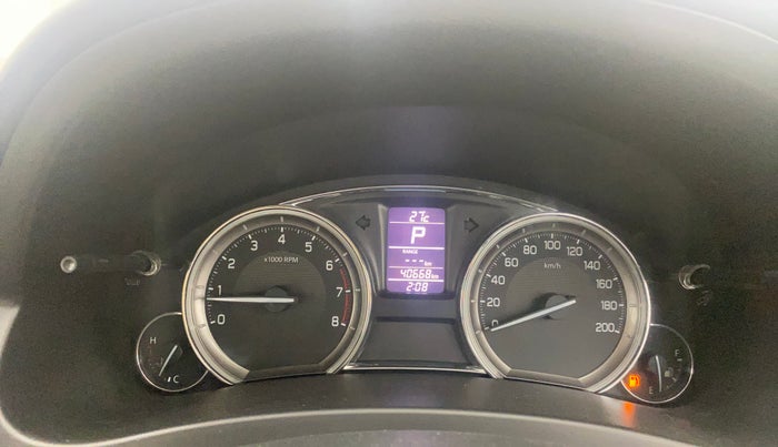 2018 Maruti Ciaz ZETA 1.4  AT PETROL, Petrol, Automatic, 40,661 km, Odometer Image