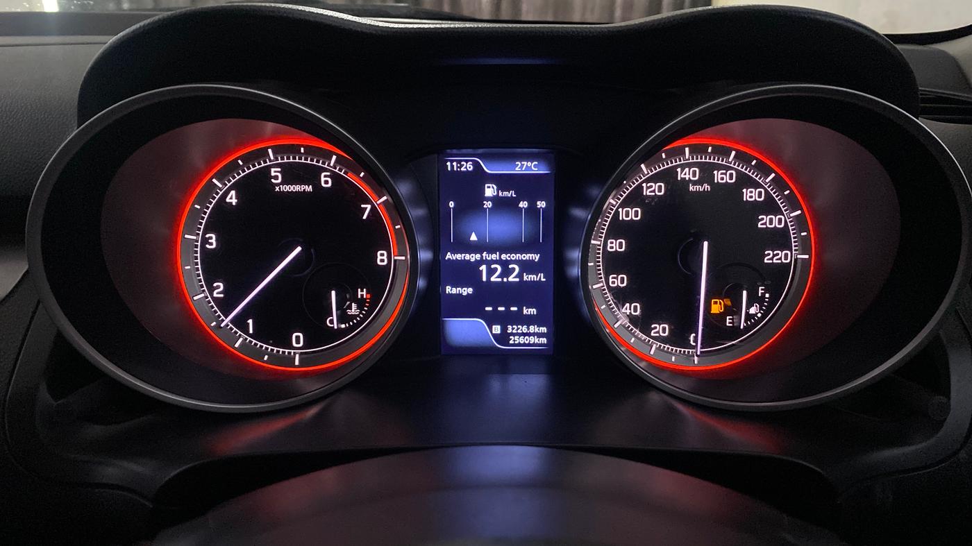 2021 Maruti Swift ZXI PLUS, Petrol, Manual, 25,609 km, Odometer Image