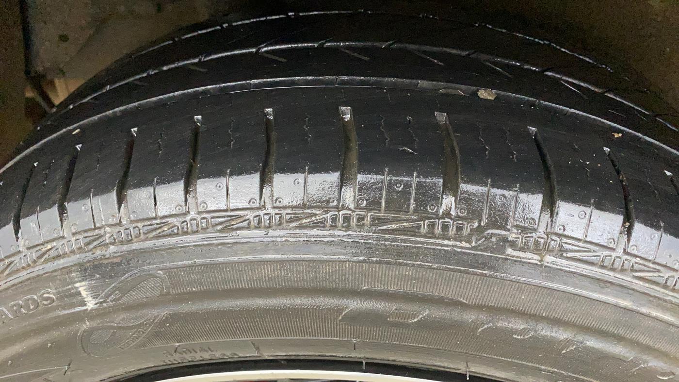 2019 Hyundai Verna 1.4 EX PETROL, Petrol, Manual, 78,119 km, Right Rear Tyre Tread