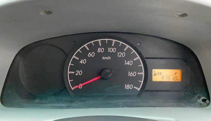 2010 Maruti Alto LXI, Petrol, Manual, 97,581 km, Odometer Image