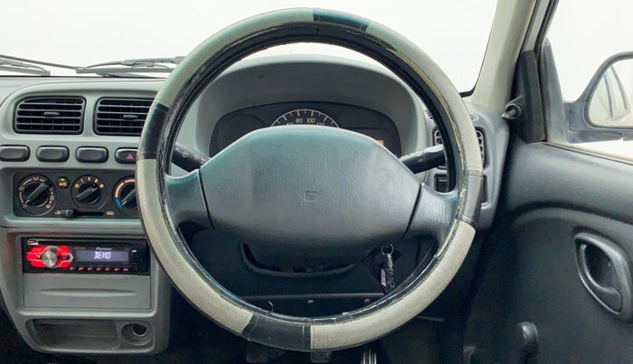 2010 Maruti Alto LXI, Petrol, Manual, 97,581 km, Steering Wheel Close Up