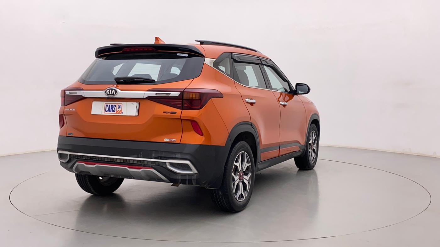 2019 KIA SELTOS GTK 1.4 PETROL, Petrol, Manual, 91,486 km, Right Back Diagonal