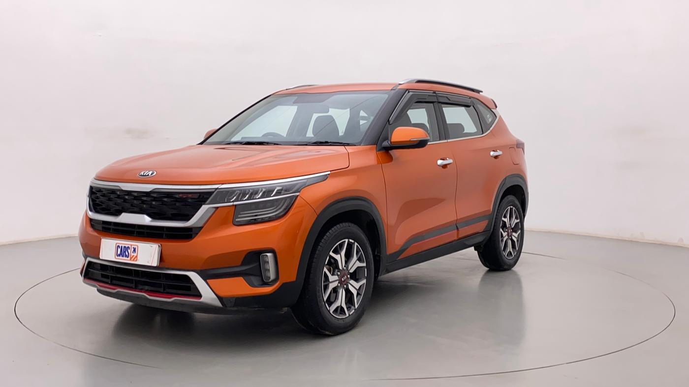 2019 KIA SELTOS GTK 1.4 PETROL, Petrol, Manual, 91,486 km, Left Front Diagonal
