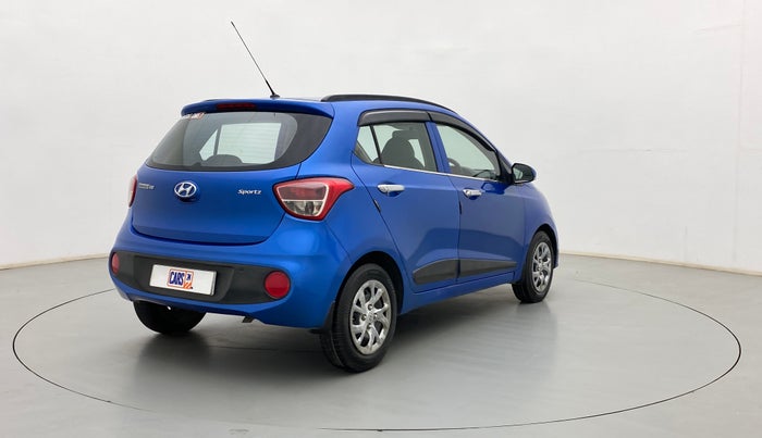 2018 Hyundai Grand i10 SPORTZ U2 1.2 CRDI, Diesel, Manual, 58,207 km, Right Back Diagonal