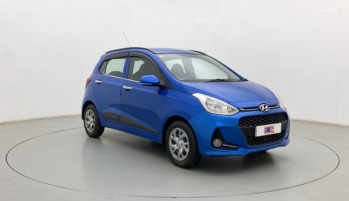 2018 Hyundai Grand i10 SPORTZ U2 1.2 CRDI, Diesel, Manual, 58,207 km, Right Front Diagonal