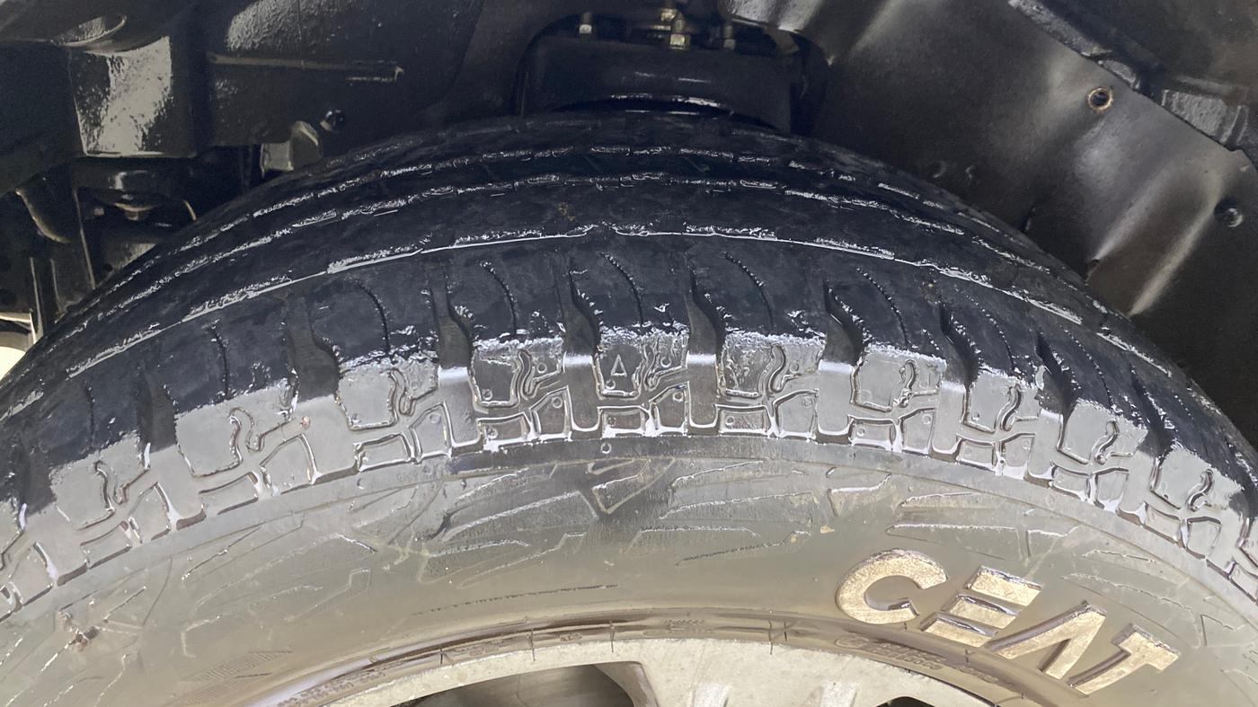 2021 Mahindra Thar LX PETROL HT 4WD AT, Petrol, Automatic, 33,928 km, Left Front Tyre Tread