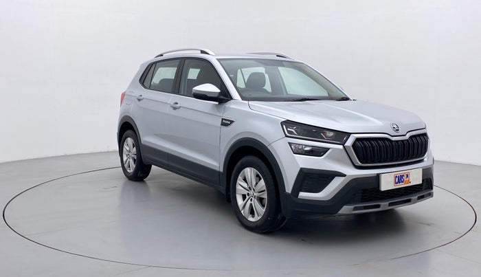 2021 Skoda KUSHAQ AMBITION 1.0 TSI AT, Petrol, Automatic, 8,956 km, Right Front Diagonal