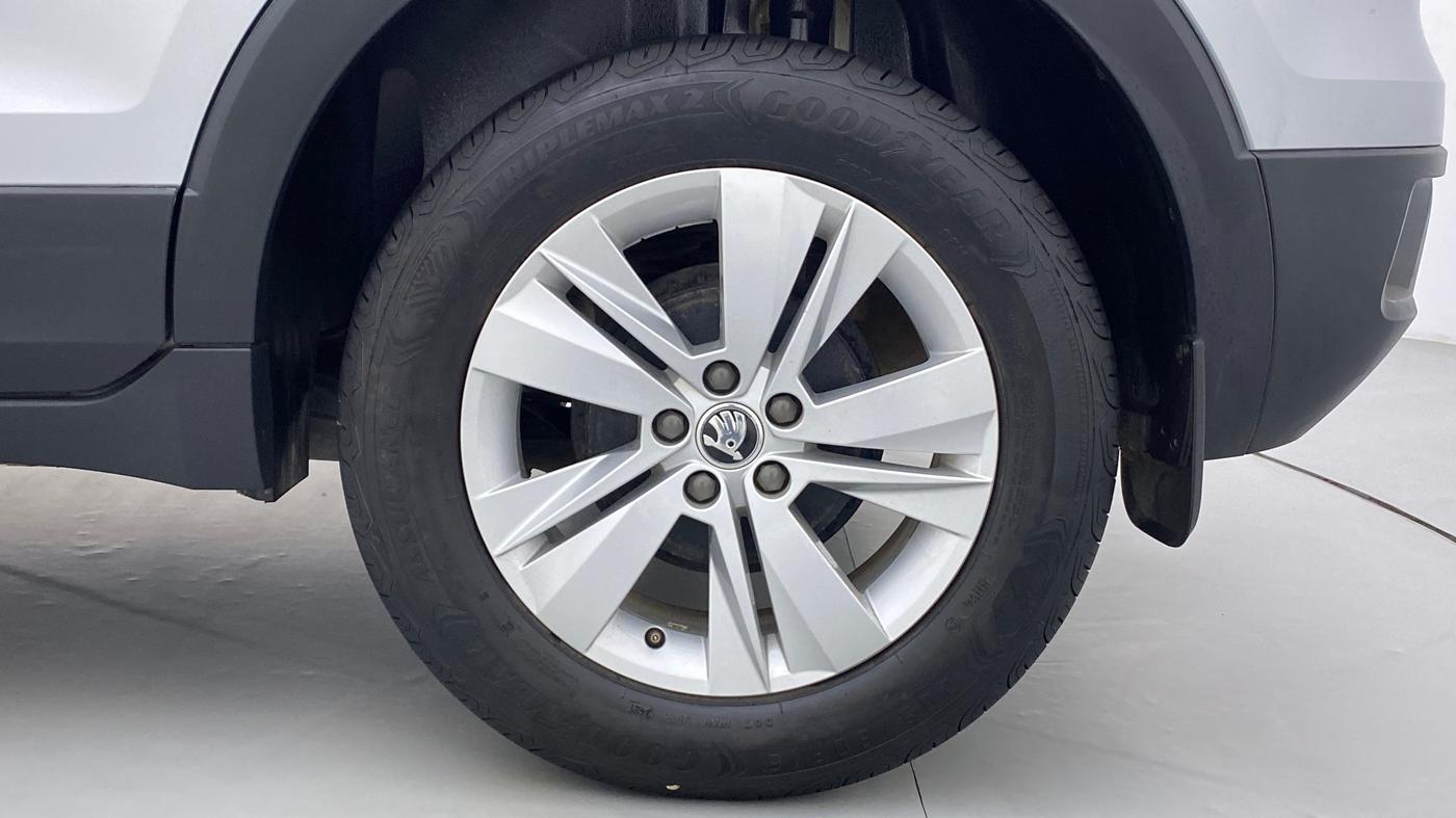 2021 Skoda KUSHAQ AMBITION 1.0 TSI AT, Petrol, Automatic, 8,956 km, Left Rear Wheel