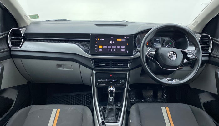 2021 Skoda KUSHAQ AMBITION 1.0 TSI AT, Petrol, Automatic, 8,956 km, Dashboard