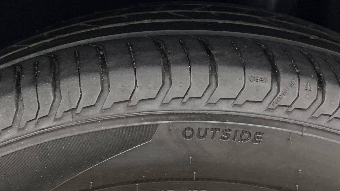 2017 Maruti Baleno ZETA PETROL 1.2, Petrol, Manual, 68,218 km, Left Rear Tyre Tread