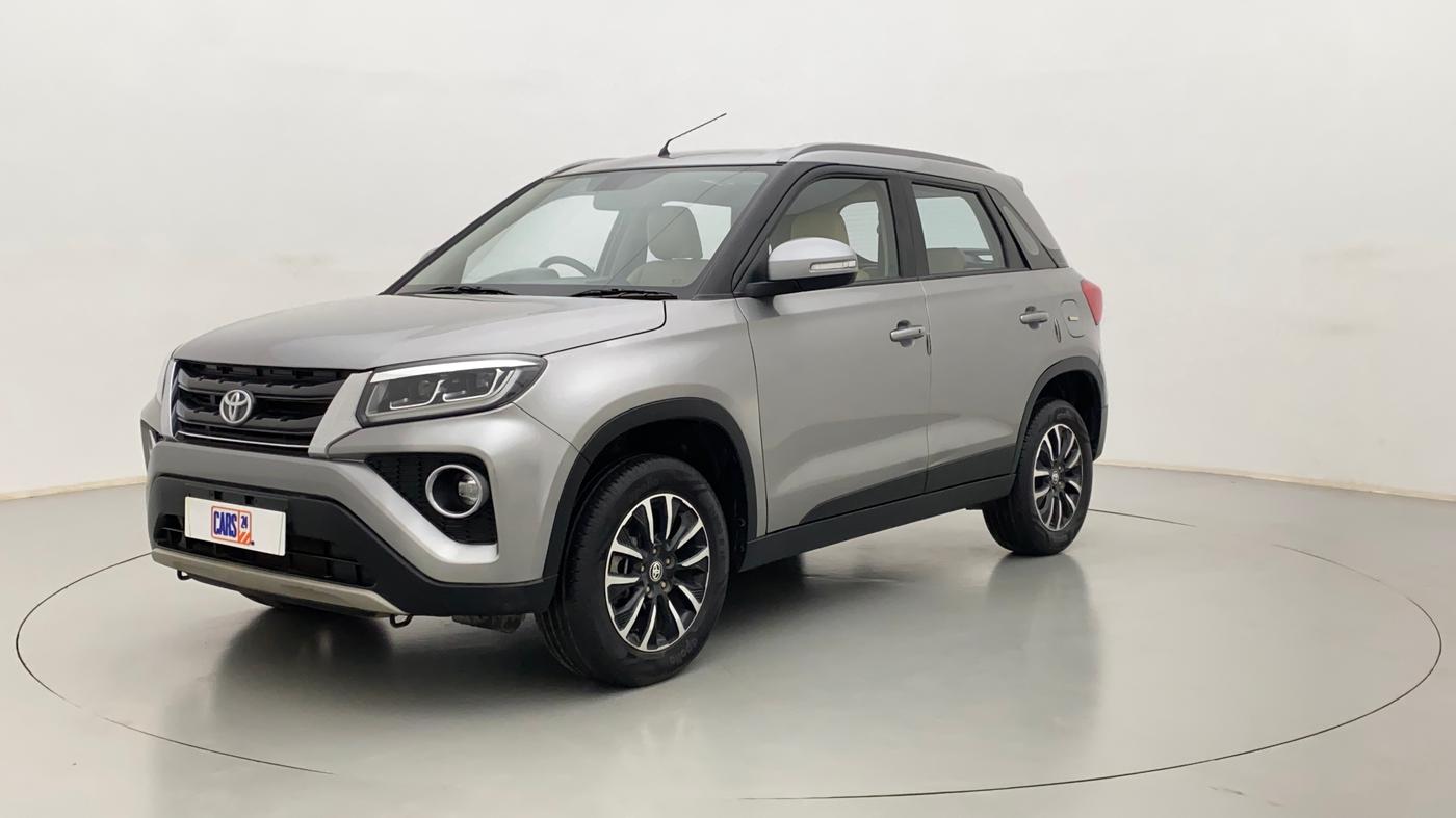 2021 Toyota URBAN CRUISER PREMIUM MT, Petrol, Manual, 14,807 km, Left Front Diagonal