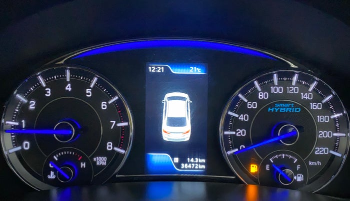 2018 Maruti Ciaz DELTA 1.5 SHVS MT PETROL, Petrol, Manual, 36,472 km, Odometer Image