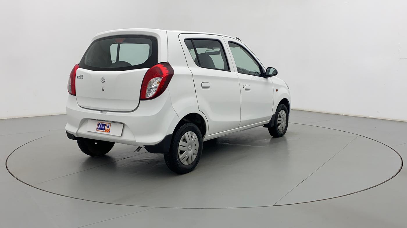 2017 Maruti Alto 800 LXI, Petrol, Manual, 46,081 km, Right Back Diagonal (45- Degree) View