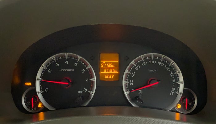 2015 Maruti Ertiga VXI CNG, CNG, Manual, 67,478 km, Odometer Image