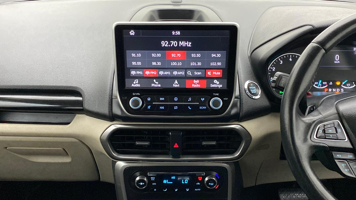 2020 Ford Ecosport TITANIUM + 1.5L PETROL AT, Petrol, Automatic, 31,724 km, Air Conditioner