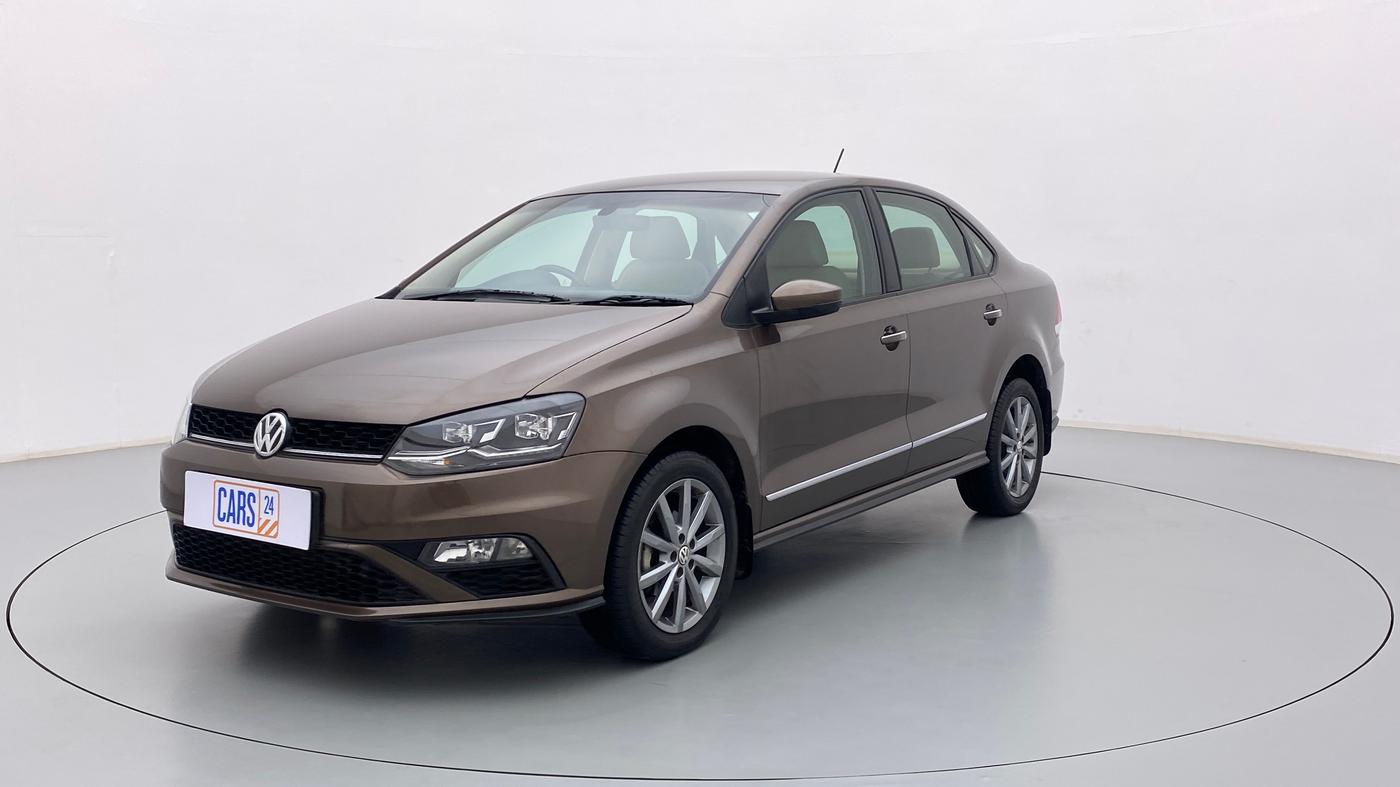 2021 Volkswagen Vento HIGHLINE PLUS 1.0L TSI AT, Petrol, Automatic, 6,075 km, Left Front Diagonal