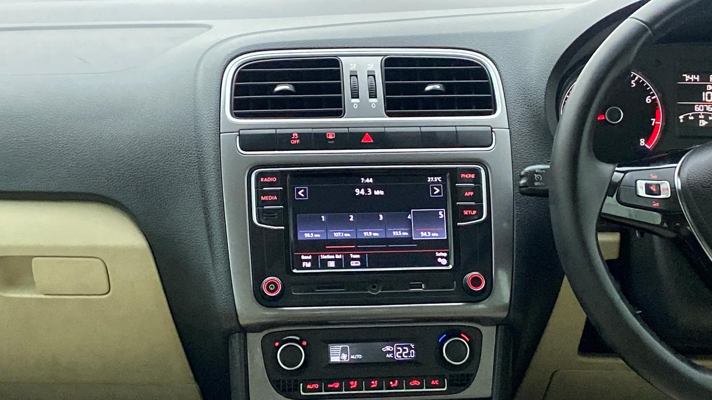 2021 Volkswagen Vento HIGHLINE PLUS 1.0L TSI AT, Petrol, Automatic, 6,075 km, Air Conditioner