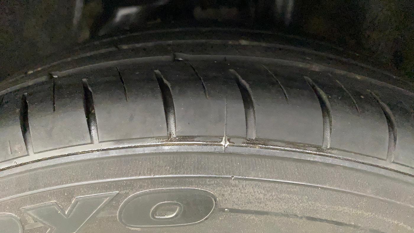 2010 Honda Civic 1.8L I-VTEC V AT, Petrol, Automatic, 1,14,075 km, Left Rear Tyre Tread