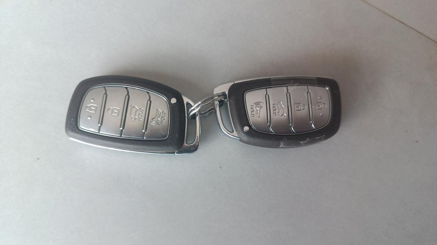 2020 Hyundai Tucson GLS 2WD AT DIESEL, Diesel, Automatic, 28,510 km, Key Close Up