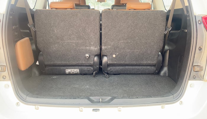 2016 Toyota Innova Crysta 2.7 ZX AT 7 STR, Petrol, Automatic, 51,020 km, Boot Inside