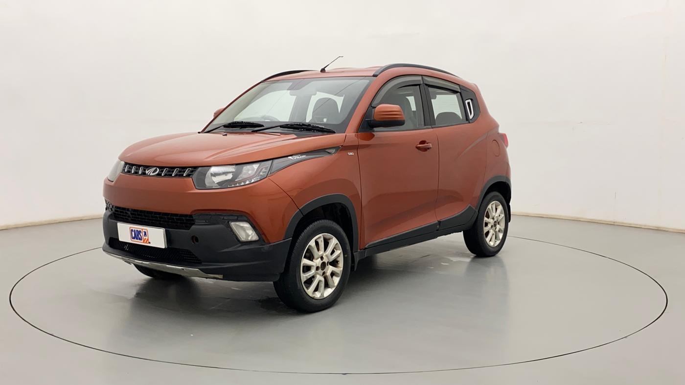 2017 Mahindra Kuv100 K8 6 STR, Petrol, Manual, 46,967 km, Left Front Diagonal