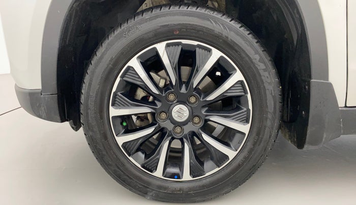 2022 Maruti Vitara Brezza VXI, Petrol, Manual, 33,540 km, Left Front Wheel