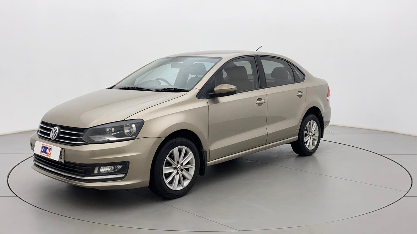 2015 Volkswagen Vento HIGHLINE 1.6 MPI, Petrol, Manual, 71,902 km, Left Front Diagonal